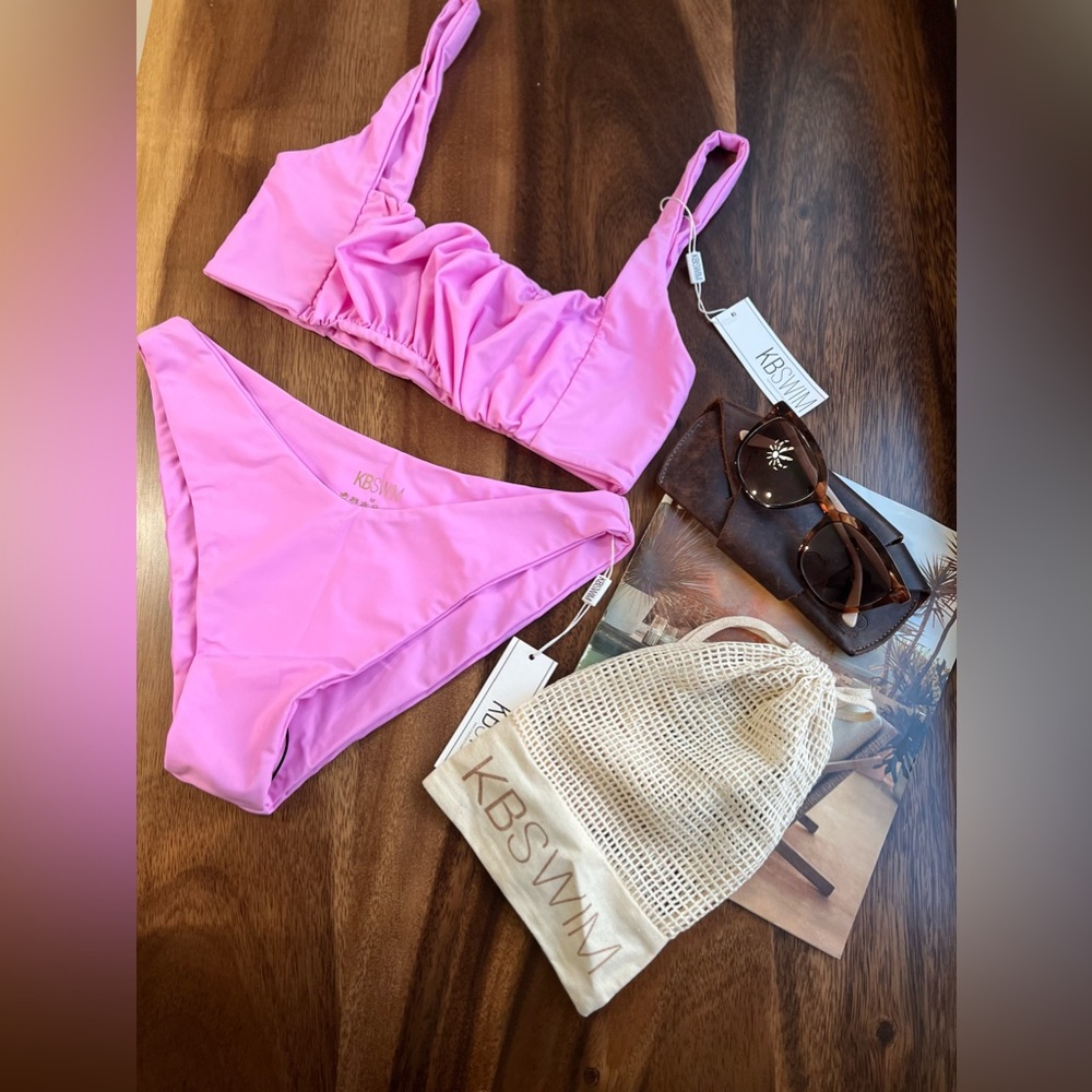 KB SWIM• ELLY TOP & BOTTOM • Color: Tulip